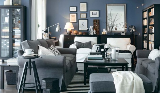 Secret Ice Blue And Grey Bedroom Ideas